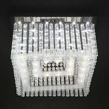Large selection of lamps for your ceiling pendant lights hanging lights outdoor flush lights & more lamps | illumination.co.uk. Ceiling Light Square Crystal Led 36x36 Cm Vinci