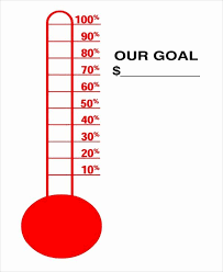 Ready to use template with text placeholders. Free Editable Thermometer Template Best Of 10 Sample Thermometer Templates Goal Charts Fundraising Thermometer Goal Thermometer Templates