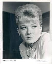 1963 Actress Barbara Mattes Press Photo