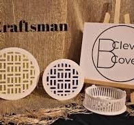 Decorative Thermostat/ Smoke/ CO2 cover Craftsman 6 in