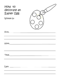 These coloring and writing practice sheets include easter eggs coloring pages, easter basket coloring pages, easter bunny coloring pages and more. Easter Writing Prompts 10 Pages Easter Activities Easter Worksheets Fun