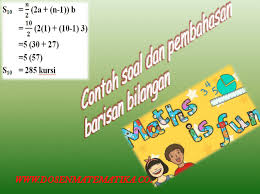 Contoh Soal Dan Pembahasan Barisan Bilangan