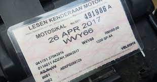 Wow lesen memandu memandu versi terbaru dikeluarkan 3 gambar blog tao tau ajer. Contoh No Cukai Jalan Motosikal