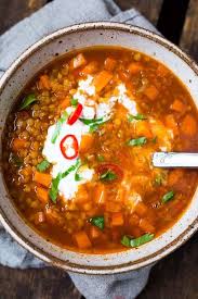 Schnelle Linsensuppe Mit Ingwer Und Chili Kochkarussell Rezept Rezepte Kochrezepte Sossen Rezepte