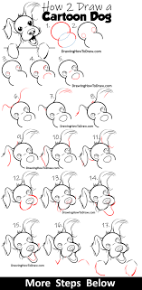 I have been drawing it for a long time and it's just a fun little doodle. How To Draw A Dog For Kids Easy Step By Step Novocom Top