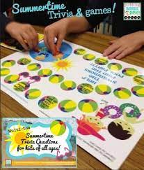 We may earn commission on some of th. Summertime Trivia Questions Games For Kids Of All Ages Trivia Questions For Kids Games For Kids Printable Board Games