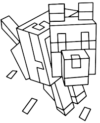 Minecraft to kultowa gra ostatnich lat. Pies Kolorowanki Do Druku Zwierzeta Bliss