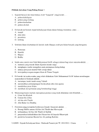 Soal uambn bahasa arab mts 2017 dan kunci jawabannya. Prediksi Soal Uambn Mts 2018 Netta