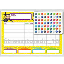 4x Cheeky Monkey Childrens Reward Charts 252 Stickers