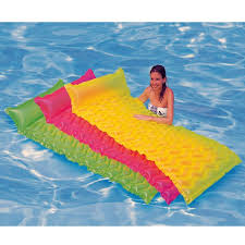 183cm Wave Like Transparent Floating Row Air Mattresses Inflatable Water Bed Summer Toys Pool Rafts Floating Lounge Pool Floats
