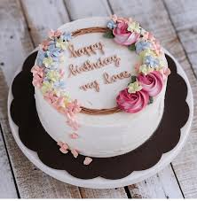 Birthday Cake For My Wife Images Happy Birthday Cake Images Wishes For My Wife Happy Birthday Cakes Cake Decorating Cake