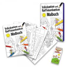 Blessingstraße 9, 73441 бопфинген, германия. Materialbestellung Bopfinger Bank Volksbank Raiffeisenbanken Malbuch