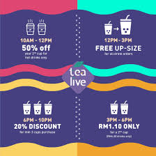 However, it felt the same to me, as the original pearl milk tea is still rm6.50 for a regular cup. Tealive Uni Tea Card Member 2nd Cup Drink Rm1 10 Worth Rm6 50 3pm 6pm Every Thursday