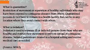 Quarantine Vs Isolation Easy Way To Understand Difference Between What Is Quarantine And Isolation Youtube