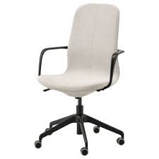Langfjall Office Chair With Armrests Gunnared Beige Shop Ikea Ca Ikea Office Chair Chair Conference Chairs