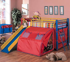 Bunk Bed With Slide And Tent Ideas On Foter