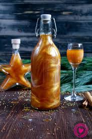 Flussiges Gold Bratapfel Likor Oder Punsch Gebratene Apfel Gebackene Apfel Punsch