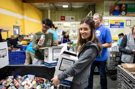 Whether it's sorting, packing, distributing food, or helping with clerical work, we can always use your helping hand. Ixlers Volunteer At The Second Harvest Food Bank Ixl Official Blog