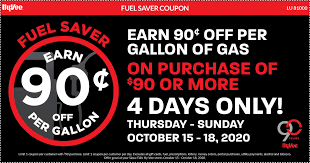 This would also be a great gift for the coming holidays! Hy Vee Save 90 Cents Off Per Gallon Of Gas Four Days Only Never Pay Full Price For A Gas Again When You Use Your Hy Vee Fuel Saver Perks
