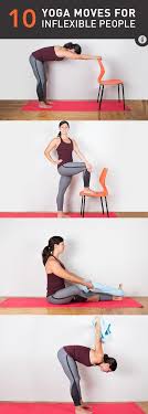 The 10 Best Yoga Poses For Inflexible People Yoga Moves Cool Yoga Poses Easy Yoga