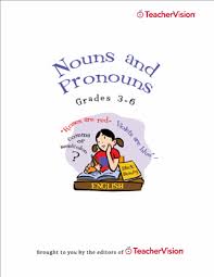 Countable noun examples in the following sentences are in bold for easy identification. Nouns Pronouns Printable Book 3 6 Teachervision