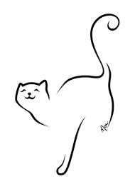 Pin By Angelica Luiza Schwantes Loes On Ink Cat Tattoo Art Cat Art Illustrator has a line segment tool, and a line made with it, and exported as svg, will create an svg line object. cat tattoo