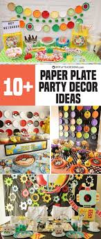 For an area that feels cozy and eclectic, layer printed rugs on top of each other at the entrance or in a dedicated lounge area. 10 Paper Plate Party Decor Ideas Spot Of Tea Designs