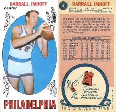 A equipe enfrentará agora o milwaukee bucks de giannis. Darrall Imhoff Philadelphia 76ers Rebounding Basketball Cards Previous Year