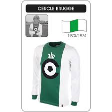 Kies je favoriete club kv oostende cercle brugge stvv kv mechelen kas eupen royal excel mouscron k. Cercle Brugge 1973 1974 Long Sleeve Home Retro Shirt Retro Shirts Football Shirts Shirts
