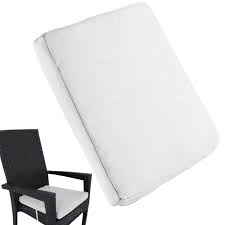 Comfortable polyseter filling, 2 inch thickness, square. Uheng 6 Pack Patio Outdoor Chair Cushions With Ties Seat Pads Mat Waterproof Removable Cover Comfort Memory Chair Cushions Chair Pads Kitchen Chair Cushions