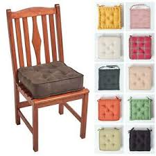 Discover our seat pad collection in a range of colours and prints. Dining Chair Cushion Kitchen Garden Square Chair Seat Pad Booster Cushion Tie On Ebay