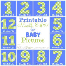 Printable Monthly Signs For Baby Pictures Milestone Pictures Monthly Baby Pictures Baby Signs Baby Month By Month