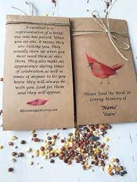 Memorial Ideas Celebration Of Life Funeral Favor Bird Etsy Funeral Gifts Funeral Thank You Cards Celebration Of Life