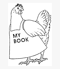 In 1991 the color appears in the kfc visual identity. Chicken My Book Little Red Hen Coloring Pages Hd Png Download Transparent Png Image Pngitem