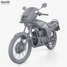 3d Model Of Yamaha Rxz 135 1997 In 2020 Yamaha Rxz Yamaha 3d Model