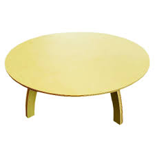 35″ round coffee table is a modern coffee table made of p2 particle board and metal. Small Round Table Moon Kids