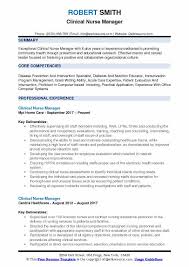 Get any needed writing assistance at a price that every average student can afford. Clinical Nurse Manager Resume Samples Qwikresume