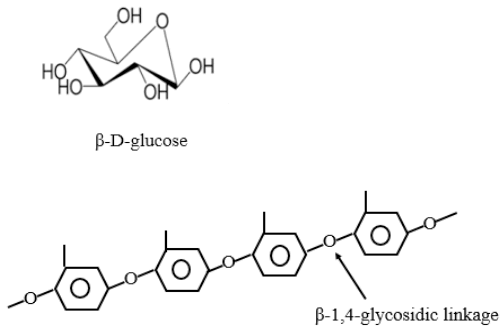 Structure of a glucose unit and a cellulose chain (repeating unit) [61]. |  Download Scientific Diagram