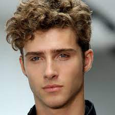 A cropped summer cut for guys with thick, wavy hair. Having Trouble With Your Curly Hair