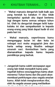 Check spelling or type a new query. Khutbah Terakhir Rasullullah Fur Android Apk Herunterladen