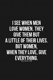 When Women Love Men Quote