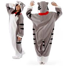 Contrary to belief, onesies are not just for kids and babies. Japanese Kigurumi Cosplay Pajamas Cat Onesie Style Sewing Clothes Women