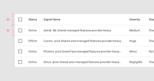Table width and height can be set using percentage. Data Tables Material Design