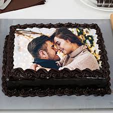 Birthday cake with pictures on them. Birthday Cake With Photo And Name Personalised Birthday Cake Photo Ferns N Petals