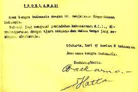 Bunyi teks proklamasi kemerdekaan republik indonesia | naskah proklamasiподробнее. Isi Teks Proklamasi Sejarah Makna Perumusan Penyusun Dll