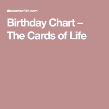 birthday chart the cards of life bath birthday charts