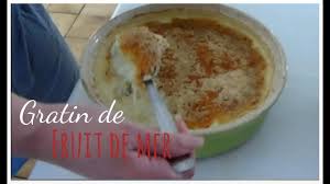 Gratin De Fruit De Mer Youtube