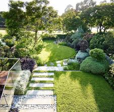 Lush So Many Shades Of Beautiful Green In This Great Garden Definite Landscaping Inspo Photo By Garden Design Backyard Landscaping Designs Landscape Design
