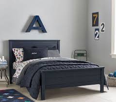 Charlie Low Footboard Kids Bed Pottery Barn Kids In 2021 Platform Mattress Bed Upholstered Furniture