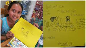 We want to see you healthy and bubbling with life again so you can bring laughter and joy to get well soon. Pinoy Kids Are Sending Get Well Cards To Cheer Up Covid 19 Patients Good News Pilipinas